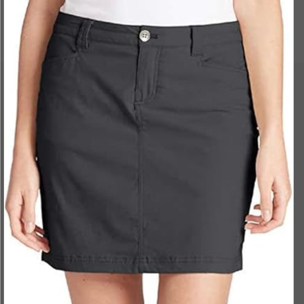 Eddie Bauer Gray Skort